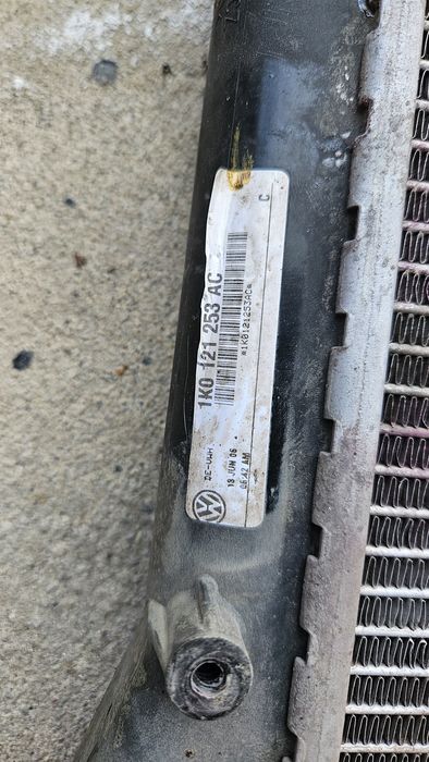 Радиатор на пассат б6