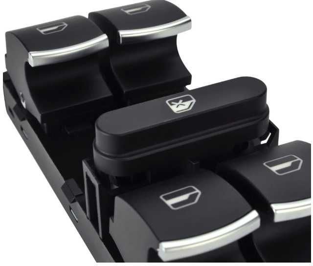 Бутони Панел Копче Хром Ел.Стъкла Голф 5 Пасат Б5 Golf 5 VW Passat 5ND959857B