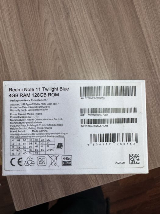 Смартфон Xiaomi Redmi Note 11 128 GB