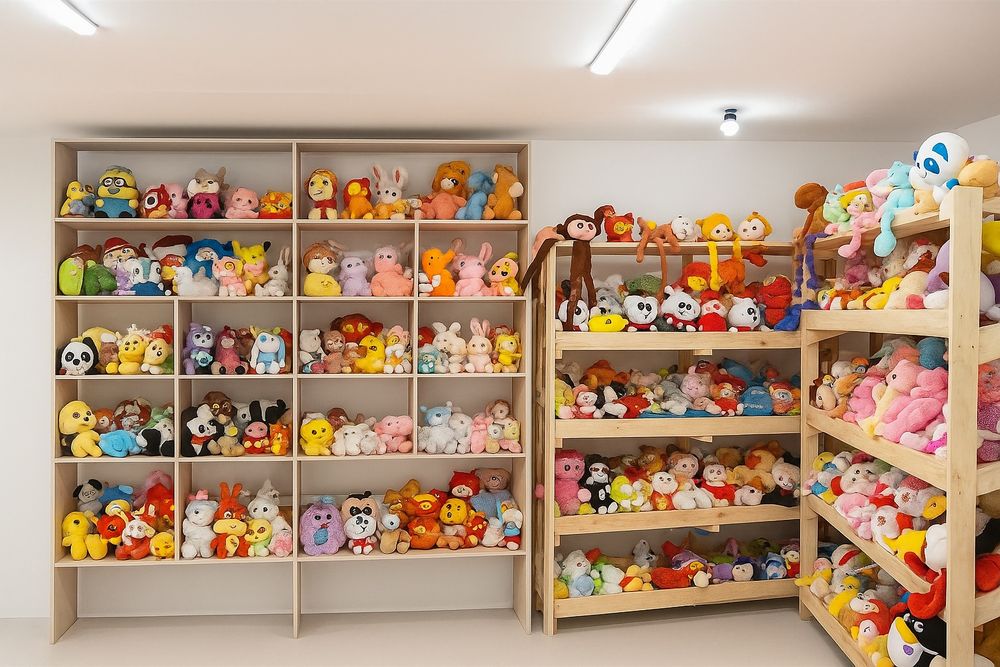 Мягкие игрушки Ассорти для аппаратов хватайка в Алматы оптом