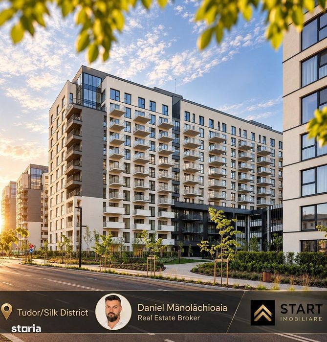 Apartament 3 camere Tudor Vladimirescu, bloc nou, Silk district