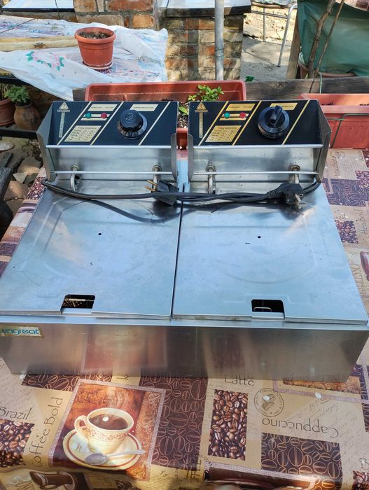 Фритюрник двоен използван