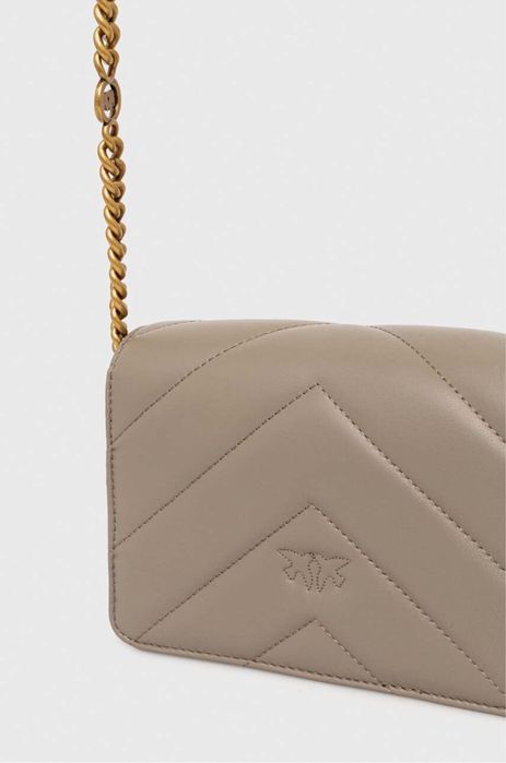 Дамска чанта Pinko  Love Click Mini BEIGE