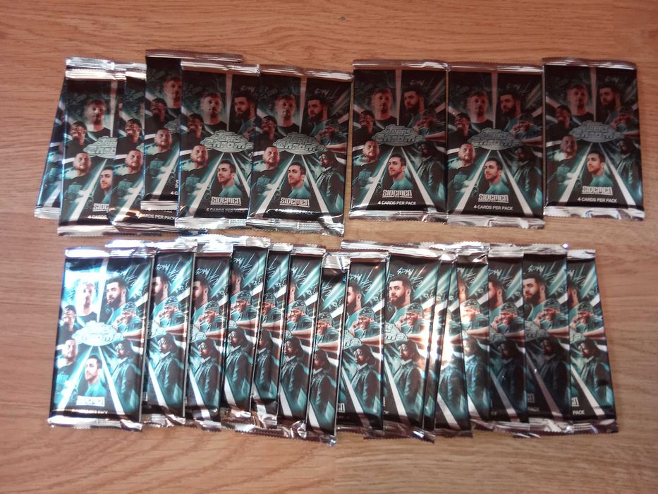 26 Pachetele cartonase Sidemen XIX topps chrome, noi, sigilate