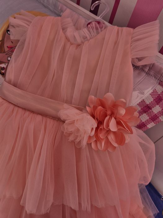 Детска официална рокля 3-4г.