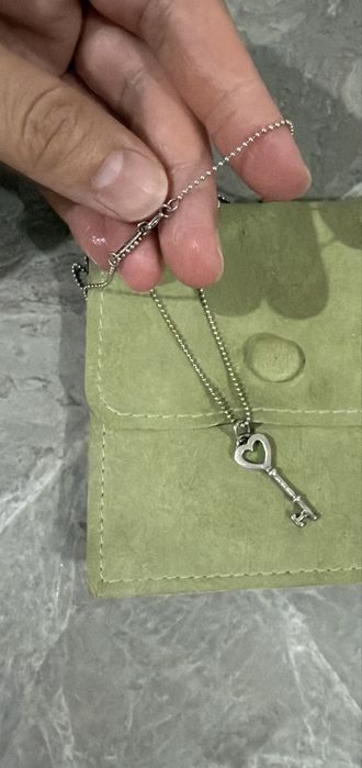Кулон цепочка Tiffany ключ
