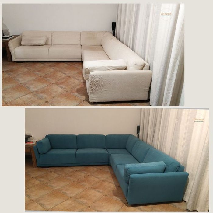 Реставрация мягкий мебель