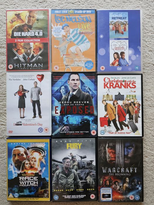 Оригинални  DVD  на Английски език от лична колекция
