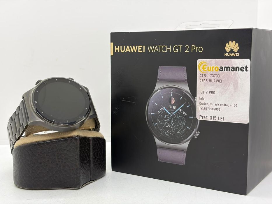 Smartwatch Huawei Watch GT 2 Pro, Night Black -A-