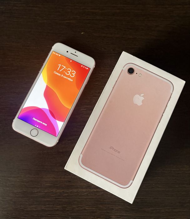 iPhone 7 32GB, отличное состояние