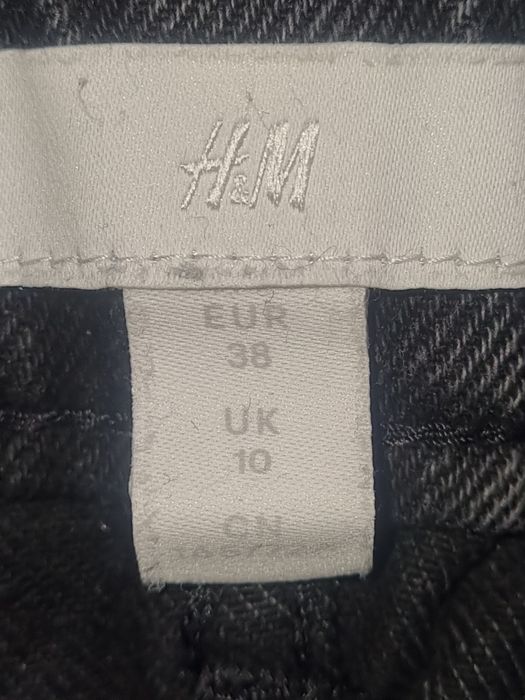 Черен деним яке/дънки