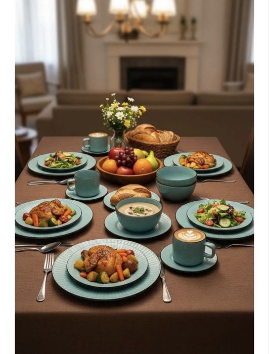 Сервиз столовый 32 предмета, на 6 персон