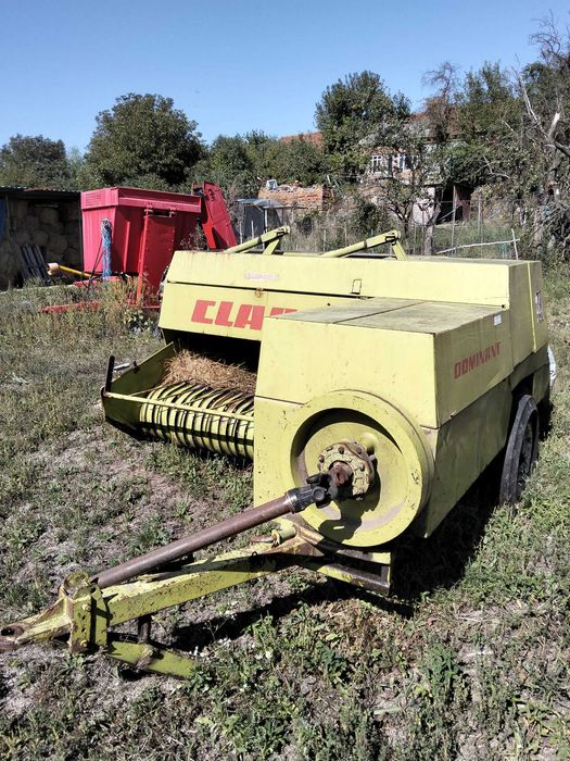 Presă de balotat CLAAS Dominant, cardan inclus, baloți dreptunghiulari, 1400 kg