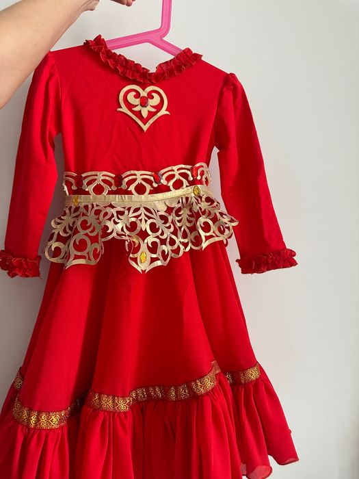 Прокат Национальный костюм для девочки