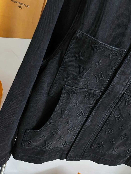 Geaca de blugi Louis Vuitton premium