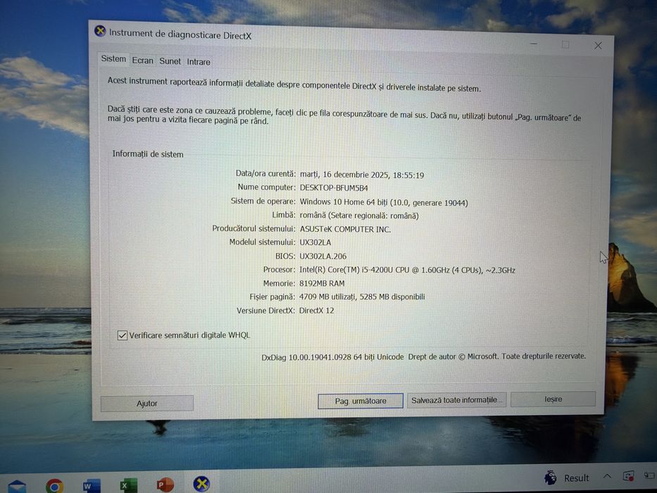 Laptop Asus ultrabook