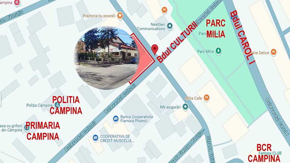 Spatiu comercial ultracentral, in Campina, PH, Parc central Milia