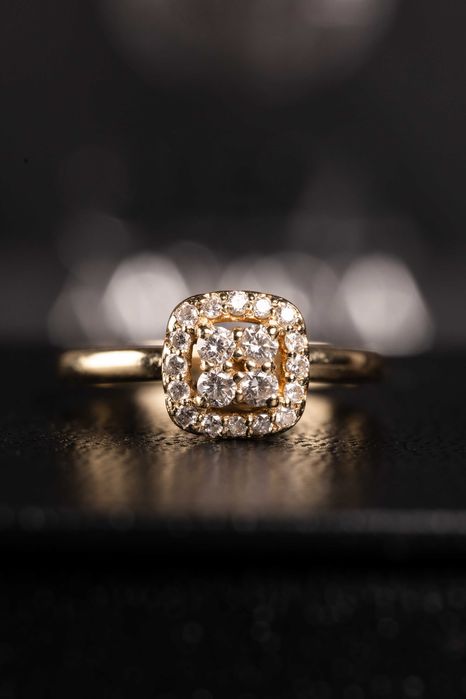 Золотое кольцо ЭПЛ (585 проба, размер 16.5)