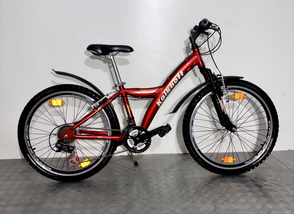 Алуминиев велосипед Kalkhoff (като нов) 24 цола/ колело
