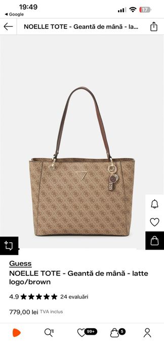 Geanta guess tote
