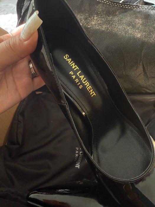 туфли YSL глянцевые