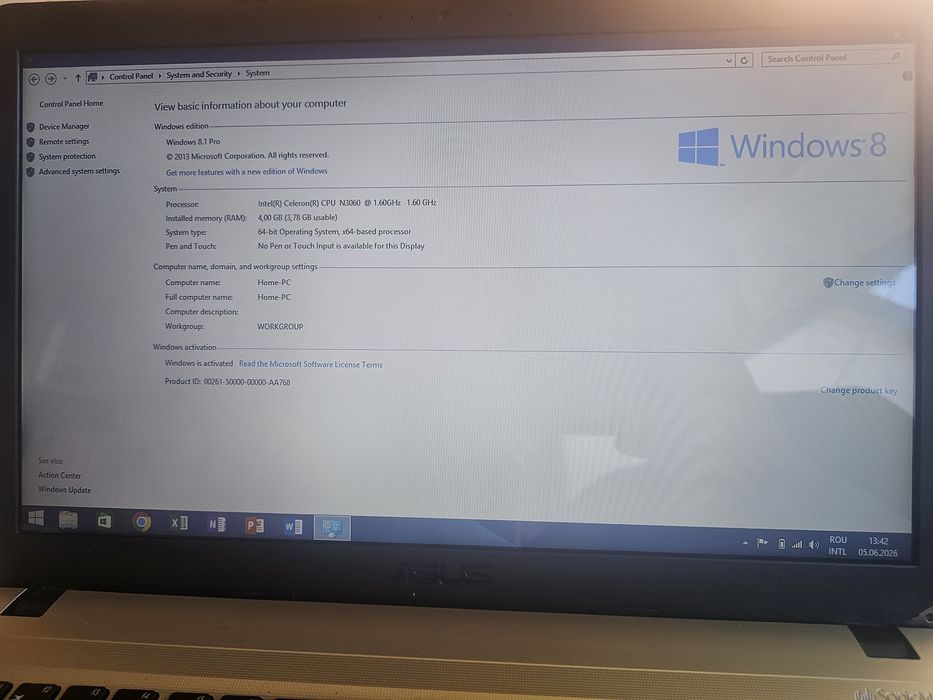 Laptop ASUS X540S