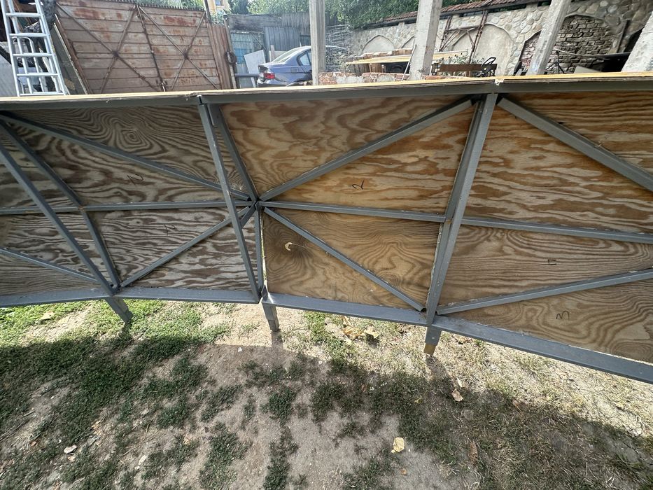 Дървен бар от два модула