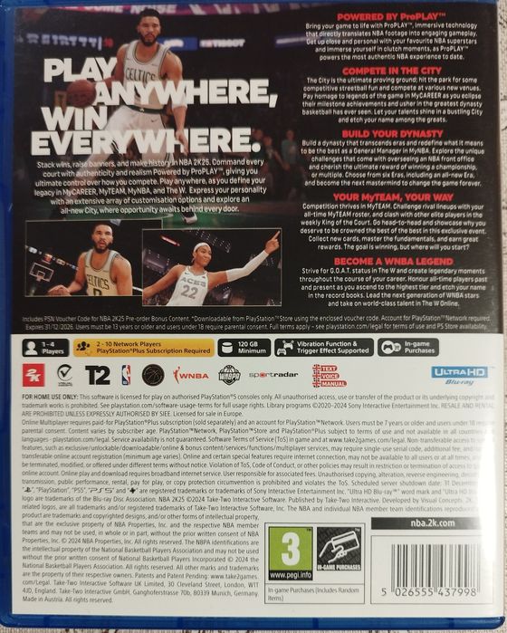 2K25 за PlayStation PS5