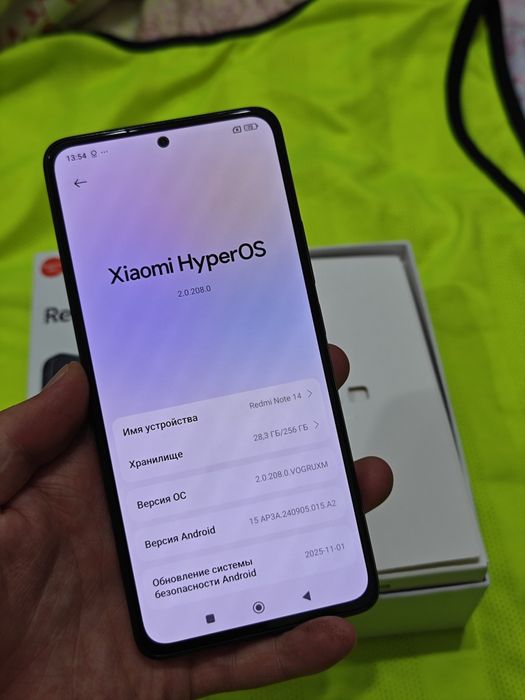 Redmi Note 14 256Gb без ремонта