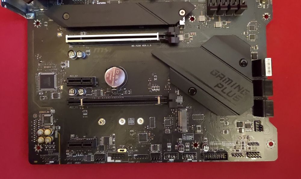 Ryzen 7 5800X с дъно MSI B550 GAMING PLUS с RGB /опции RAM, NVMe SSD