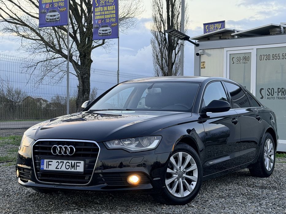 Audi A6 2.0TDI 2013 Automat/Rate doar cu buletinul/Avans 0/Garantie 12 luni/Livrare Gratuita