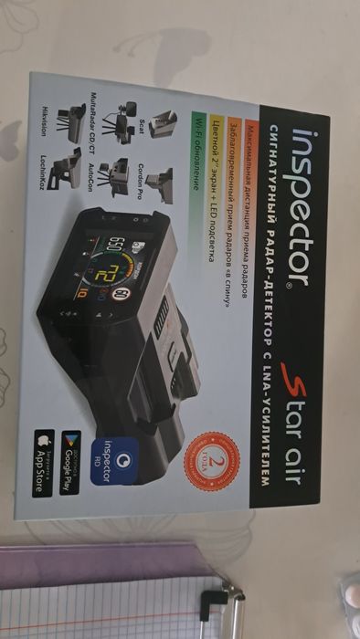 радар детектор инспектор с lna усилитель билан