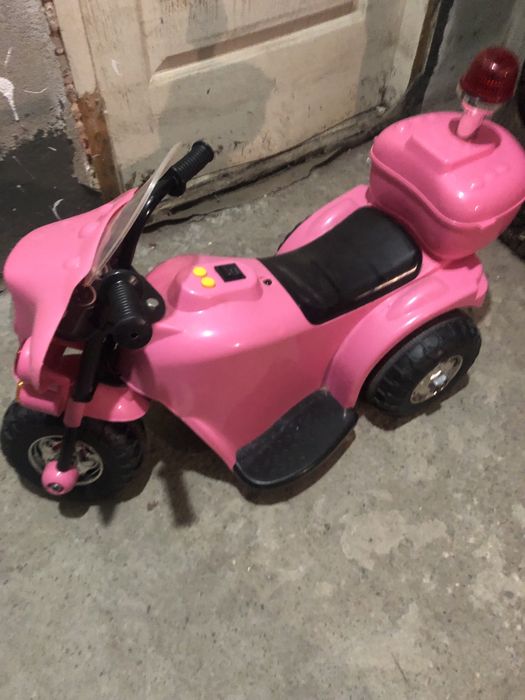 Motocicleta electrica cu sunete si lumini