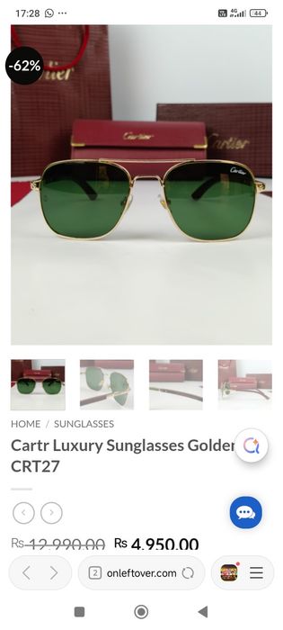Ochelari Cartier de  soare Original