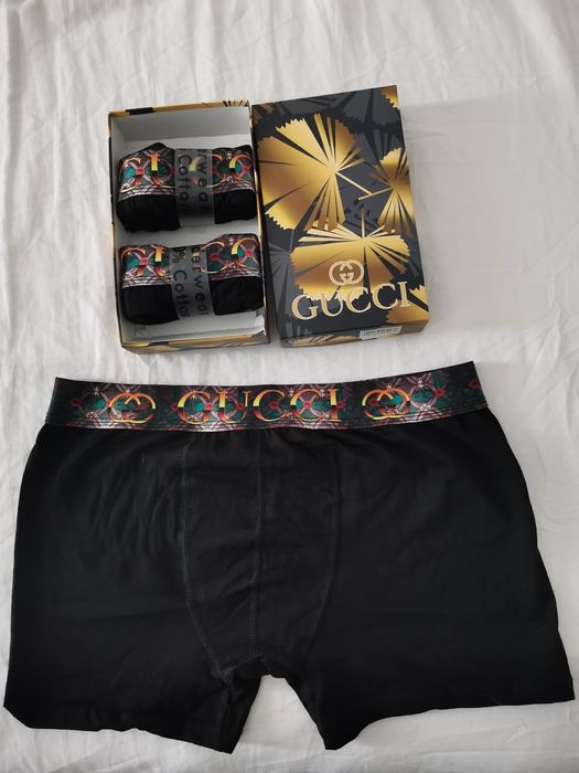Boxeri Gucci Barbati / set 3 perechi chiloți Gucci Boxeri mărimi L/XL