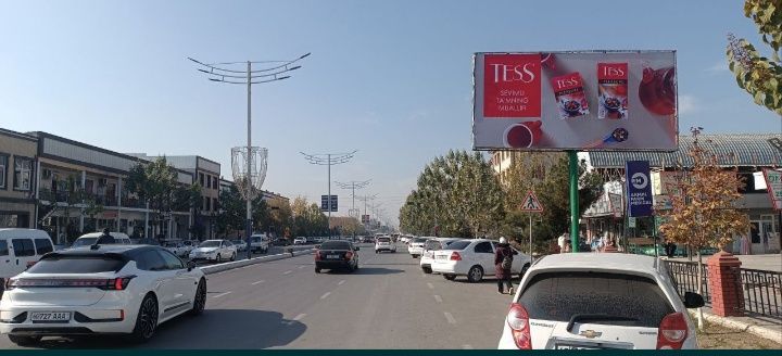 Qarshi reklama/Карши/Bilbord reklama/Qashqadaryo baner/Кашкадарё банер