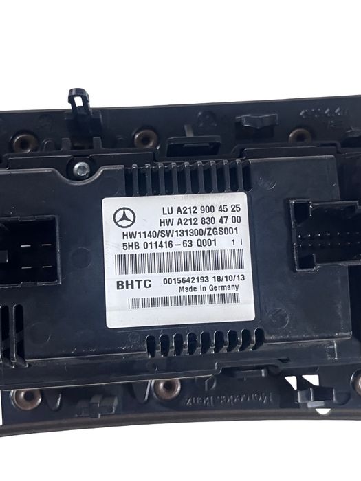 Panou Clima Mercedes-Benz E-Class W212 2013 Facelift -> A2129004525