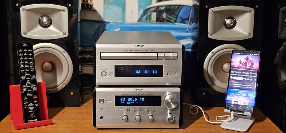 Amplificator statie amplituner receiver Yamaha RX E 600 MK 2 sau cd dvd player mp3 Yamaha DVD-E 600