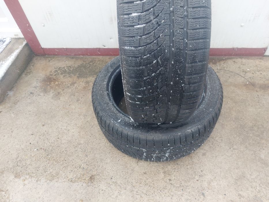 150 lei bucata! Doua anvelope M+S/IARNA 245 45 r18 Nokian