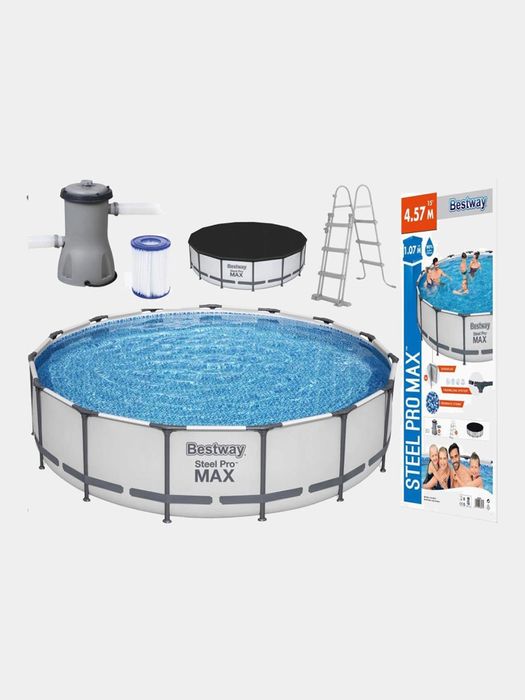 Каркасный бассейн Intex 457x107 BESTWAY Karkasniy basseyn Basen