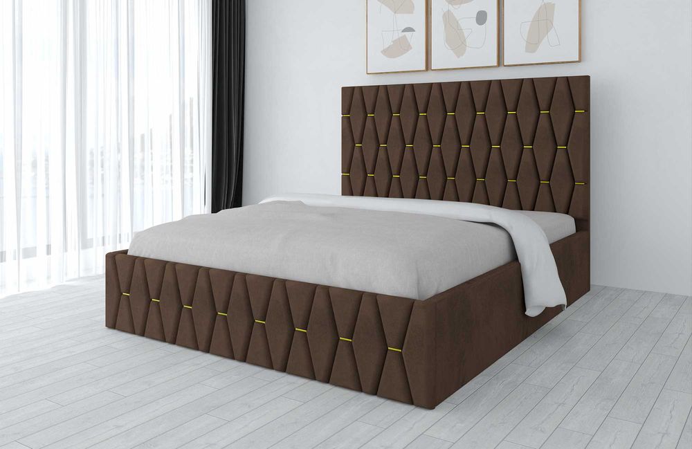 Paturi Tapitate Ieftine Gri Maro Verde Alb Negru Turcoaz Bej K19