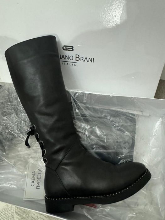 Зимние сапоги натуральный мех