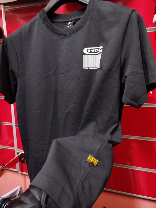 Уголемена тениска G-Star Raw Barcode S , M , L , XL , XXL нова мъжка