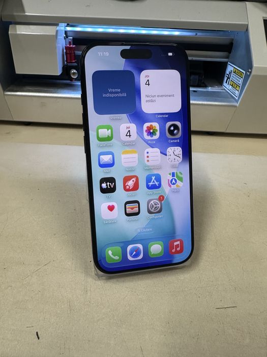 Iphone 16 pro / 128 gb / 100% baterie / folie sticla cadou