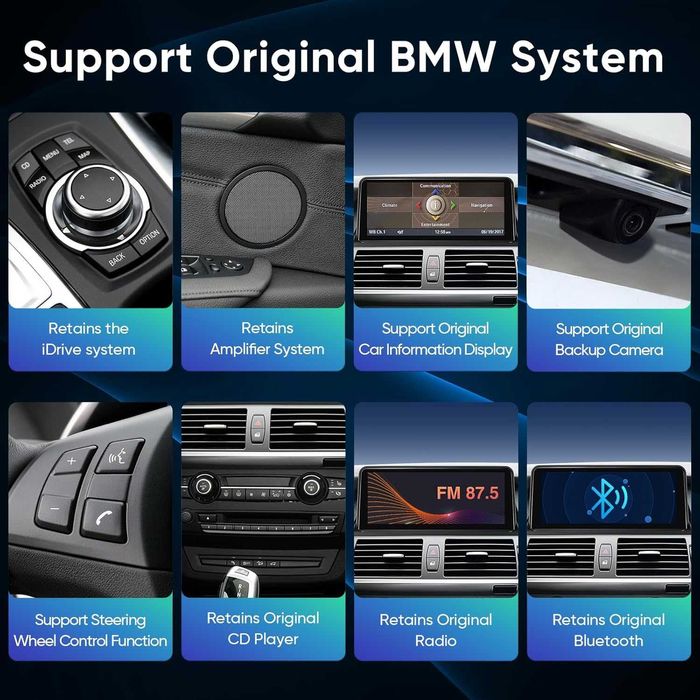 Мултимедия за BMW X5 E70 X6 E71 Android екран Навигация дисплей X5 X6