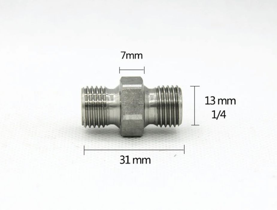 Муфа за маркуч 1/4  за машини за безвъздушно боядисване Graco,Wagner!