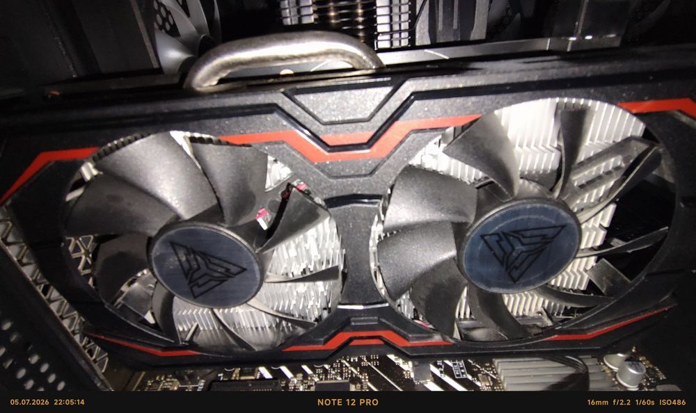 Видеокарта ARKTEK RX580 8gb