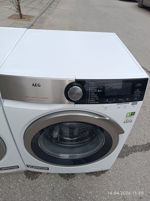 Комплект пералня и сушилня AEG 8000