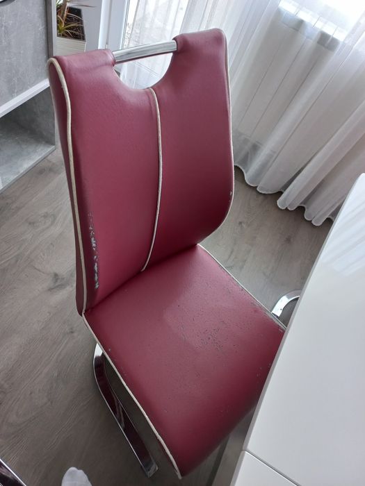 Кожени столове- 6 броя