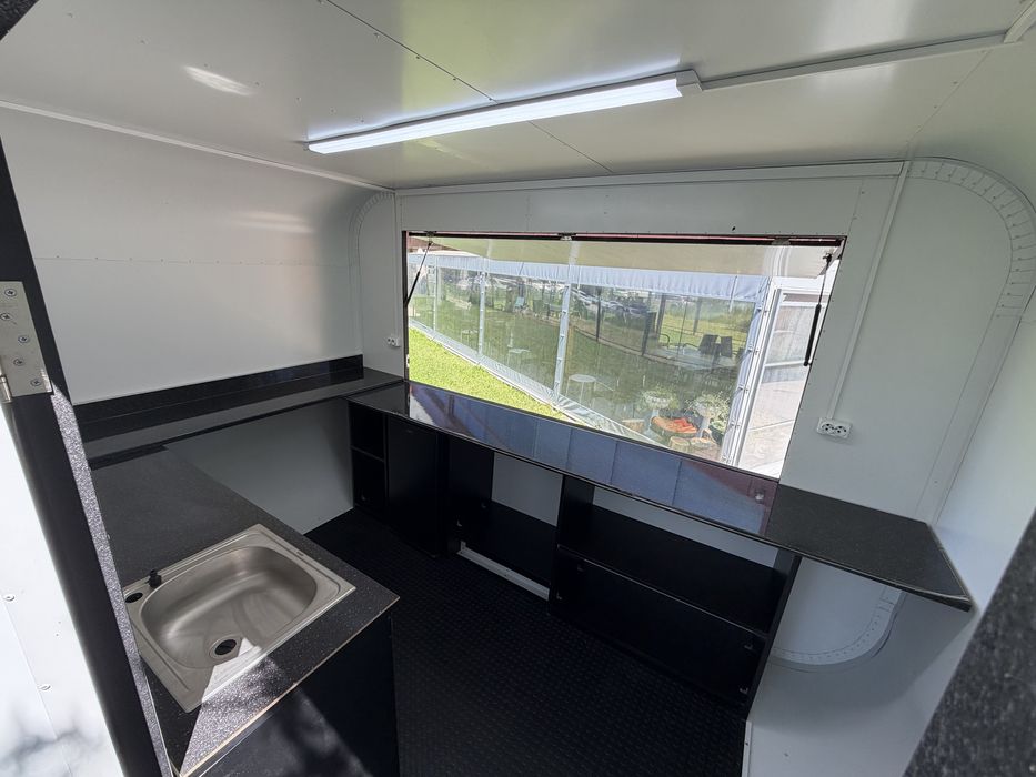 Food trailer / rulota comerciala, RAR, inmatriculata, 750 kg, noua